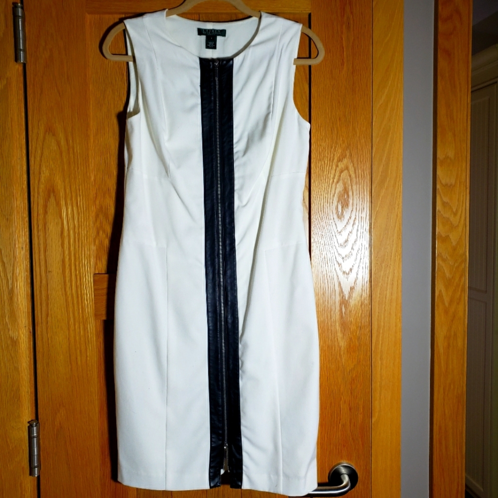 Ralph Lauren zipper sheath dress